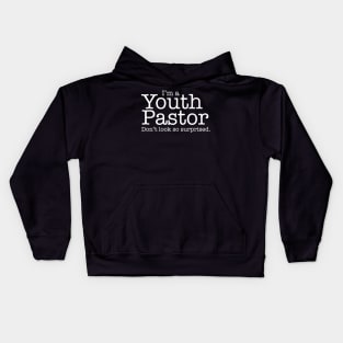 Funny Youth Pastor Appreciation Gift Kids Hoodie